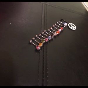 Set of navel rings - you get them all!